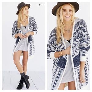 Urban Outfitters Fuzzy Cardigan